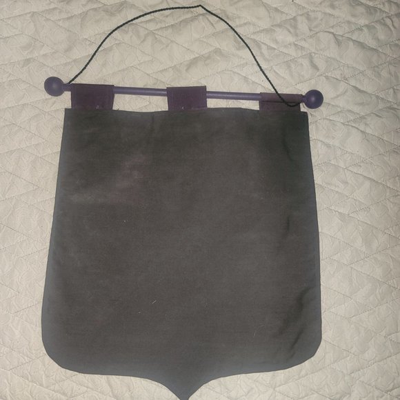 Small Silk-Screened MAGIC WOODS Crest Wall Banner Flag Renaissance Fair LARP - Picture 2 of 3